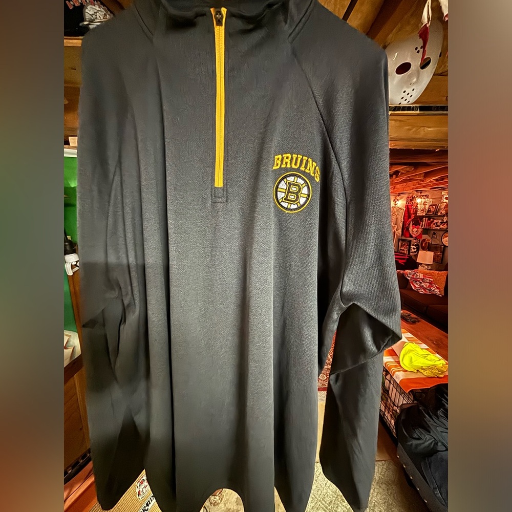 Boston bruins trask jacket 1/4 zip